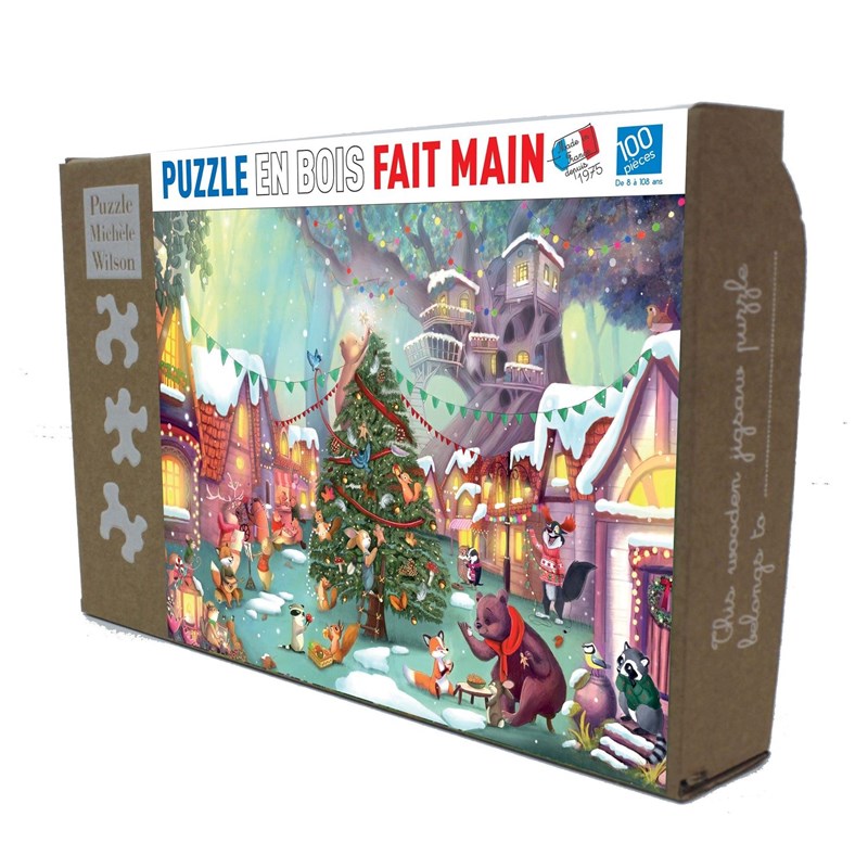 Puzzle Michèle Wilson - Veille de noël de julie machado