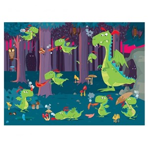 Puzzle la forêt des dragons
