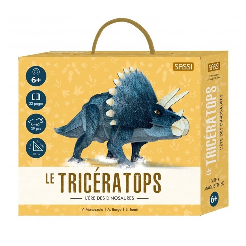 L'ère des dinosaures - le tricératops