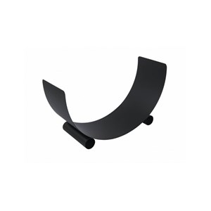 Porte bûches demi-lune turyn acier ø70cm