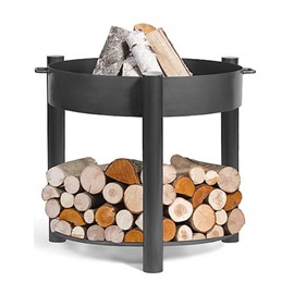 Brasero de jardin solafa xl acier 60 cm