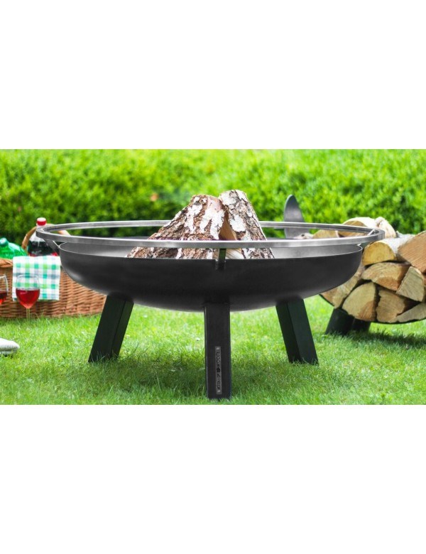 Cook - Maison De La Tendance - Brasero de jardin porto en acier ø80 cm