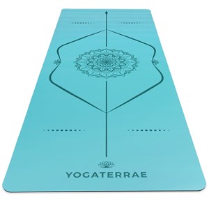 Tapis de yoga ciel pu-caoutchouc mandala
