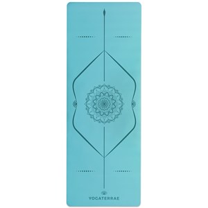 Tapis de yoga ciel pu-caoutchouc + sac