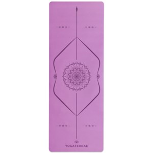 Tapis yoga lavande pu-caoutchouc + sac