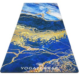 Tapis yoga samudra suédé caoutchouc nat.