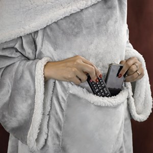 Plaid avec manches - enfant