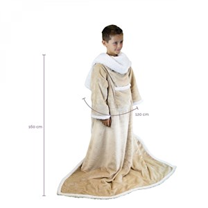 Plaid avec manches - enfant