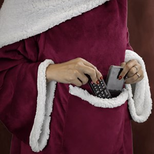 Plaid avec manches - adulte