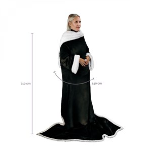 Plaid avec manches - adulte