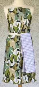 Tablier de cuisine pro adulte laurier