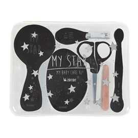 Trousse de toilette bébé my star noir