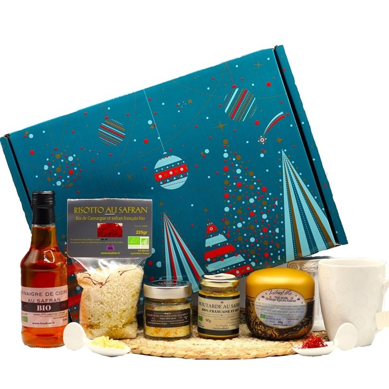 Le Safran - Coffret noel le gastronome bio