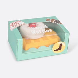 Chaussettes eat my socks gaufre
