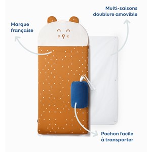 Sac de couchage 4 saisons ourson