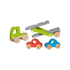 Camion porte-voitures avec 2 véhicules