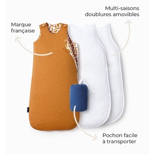 Gigoteuse 4 saisons ourson 18-36 mois