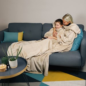 Plaid avec manches - enfant