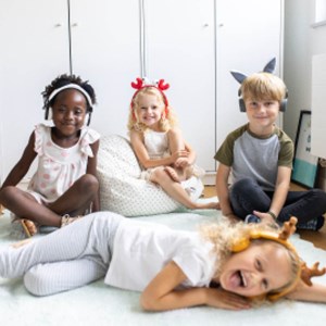 Kidyears casque audio lapin