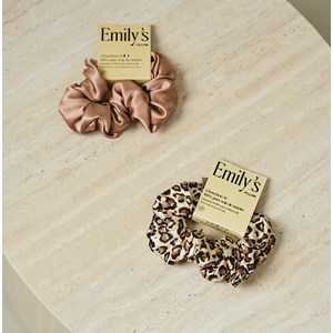 Chouchou en soie moka 19 mo