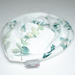 Bavoir bandana coton eucalyptus