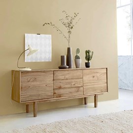 Commode en bois de mindi 180