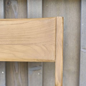 Chaise en teck massif et cordage