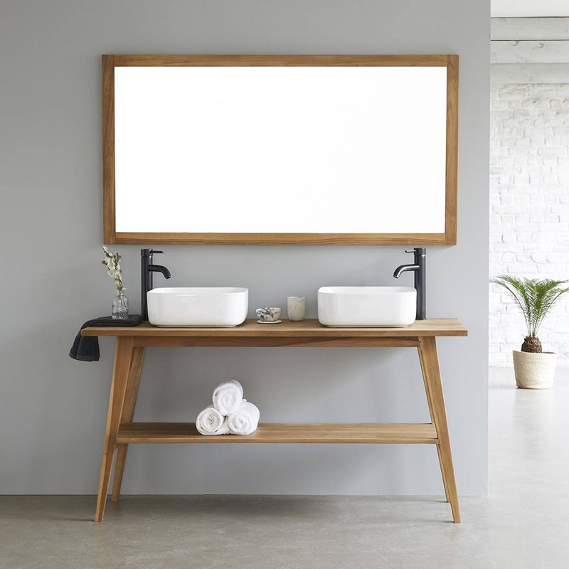 Berah Getah - Meuble salle de bain en teck 150
