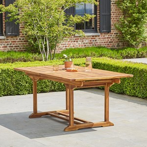 Table jardin teck huilé 8&nbsp;10 p