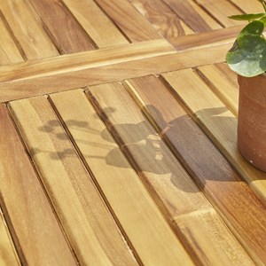 Table jardin teck huilé 8&nbsp;10 p