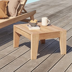 Table basse en teck massif