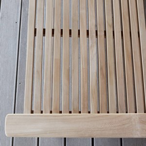 Banc en teck massif 160 cm