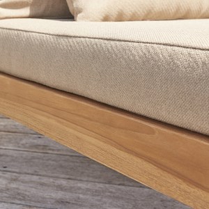 Fauteuil de jardin en teck massif