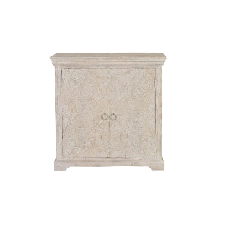 Buffet bois blanc - décoration