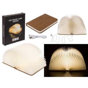 Lampe led d'ambiance design livre
