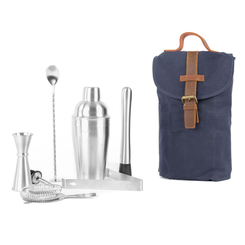Alaskan Maker - Kit cocktail barmaid bleu marine