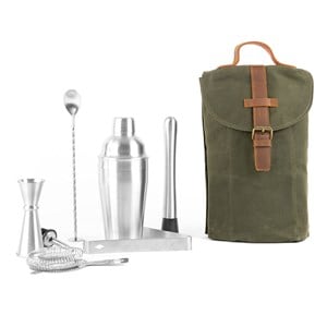 Kit cocktail barmaid vert forêt