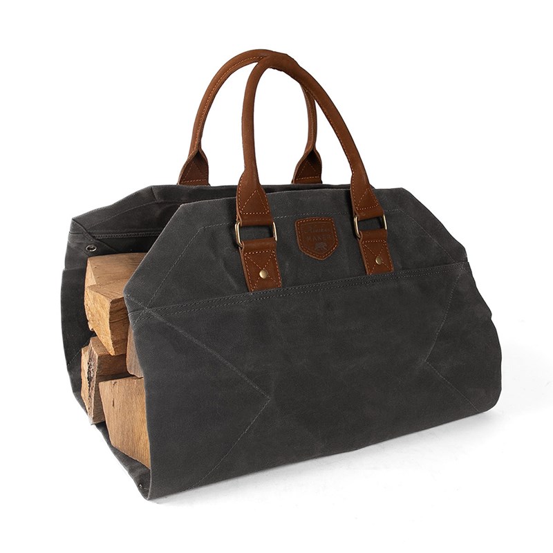 Alaskan Maker - Sac à buches 2en1  charbon
