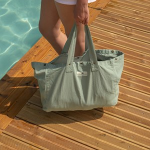 Grand sac cabas dreamer vert sauge