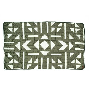 Couverture voyage traveler vert kaki