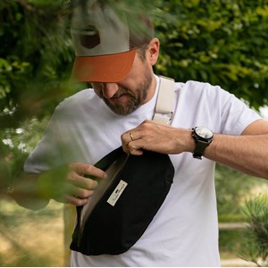 Sac banane noir swing