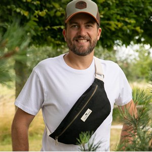 Sac banane noir swing