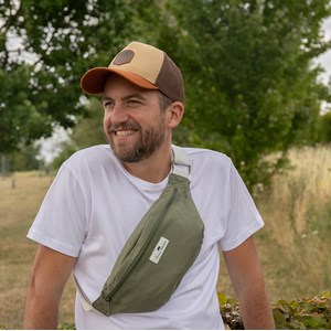 Sac banane swing vert sauge