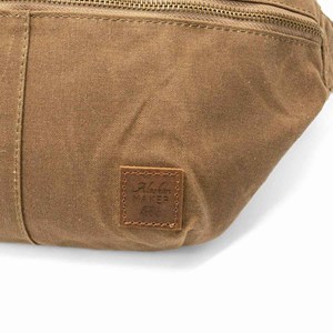 Sac banane cuir sling sable