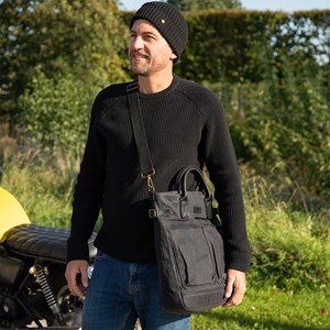 Sac besace fairbanks charbon