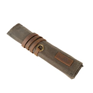 Jeu d'échec & dames de voyage kaki