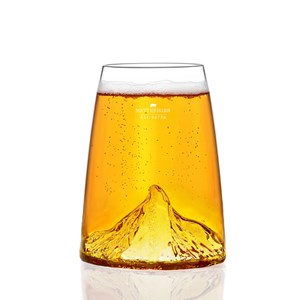 Verre design topographic matterhorn