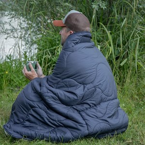 Couverture voyage traveler bleu