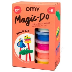 Pâte à modeler magicdo  crayons  omy