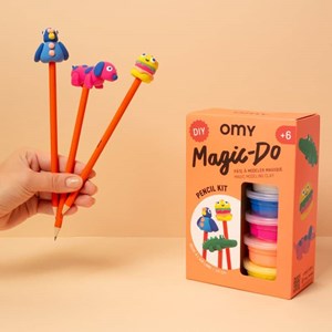 Pâte à modeler magicdo  crayons  omy